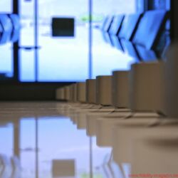 Launch Event Porsche Design und KEF - a row of Gravity Ones