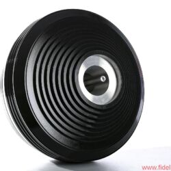 EnVogue Black Diamond und Nottingham Analogue AnnaArm 10" - Resonanzarm: Die ebenso markante wie exklusive Form des Plattentellers ist kein Design-Gag!