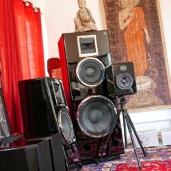 FIDELITY visits Mr. Mark Levinson of Daniel Hertz on the island of Certosa, Venice, Italy
