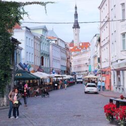 FIDELITY zu Besuch bei Audes in Estland - Tagsüber ist die Altstadt von Tallinn schon sehenswert, abends herrscht im Sommer geradezu mediterranes Flair