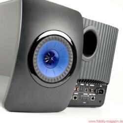 KEF LS50 Wireless Aktivlautsprecher - Technisch sind die LS50 Wireless nach dem Master-Slave-System aufgebaut.