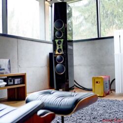 TIDAL La Assoluta in a picture-book bunker dream system