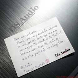 DS Audio Master 1 Optical Cartridge