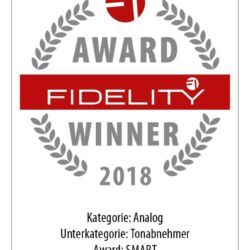 FIDELITY Award Winner 2018 Excalibur Black