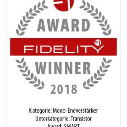 FIDELITY Award Winner 2018 Valvet A4