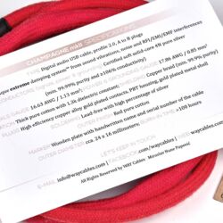 WAY Cables Champagne mkII