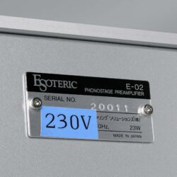 Esoteric E-02 Phonovorverstärker