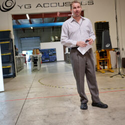 YG Acoustics factory visit 2018 by Ingo Schulz