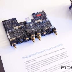 Cambridge Audio Edge Vor- Endverstärker Prototypen auf dem Rocky Mountain Audio Fest 2017