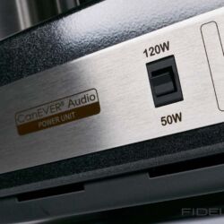 Canever Audio La Scala Reference Amplifier. 50 oder 120 Watt? Für Hochwirkungsgradlautsprecher kann La Scala ihre Leistung reduzieren.