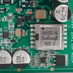 Warwick Acoustics Sonoma M1 - Ein hochwertiger Transformator von Coilcraft gehört selbstverständlich zur qualitativ hochwertigen Schaltung.