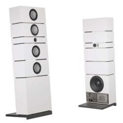 Lyravox Karl All-In-One Komplettanlage Vorder- und Rückansicht