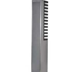 Piega Master Line Source 3 Standlautsprecher vorne links mit Abdeckung