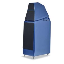Wilson Audio Sasha DAW zeitkorrigierter Standlautsprecher vorne links mit Abdeckung