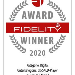 FIDELITY Award 2020 Marantz SA-KI Ruby
