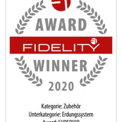 FIDELITY Award 2020 Nordost QBase und QKore