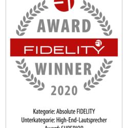 FIDELITY Award 2020 Tidal Audio Akira