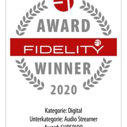 FIDELITY Award 2020 Lumin X1