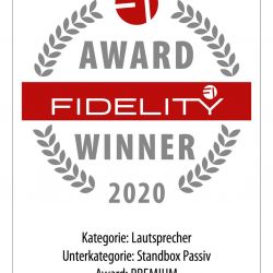 FIDELITY Award 2020 Audio Physic Codex