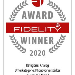 FIDELITY Award 2020 Genuin Audio Pearl