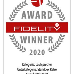 FIDELITY Award 2020 Nubert nuPyramide 717