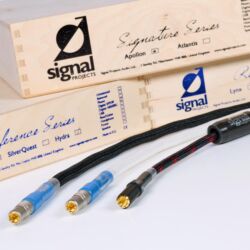 Signal Projects SilverQuest, Hydra und Apollon Cinchkabel