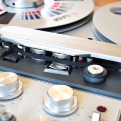 Revox PR99 Tonband vor Tonköpfen